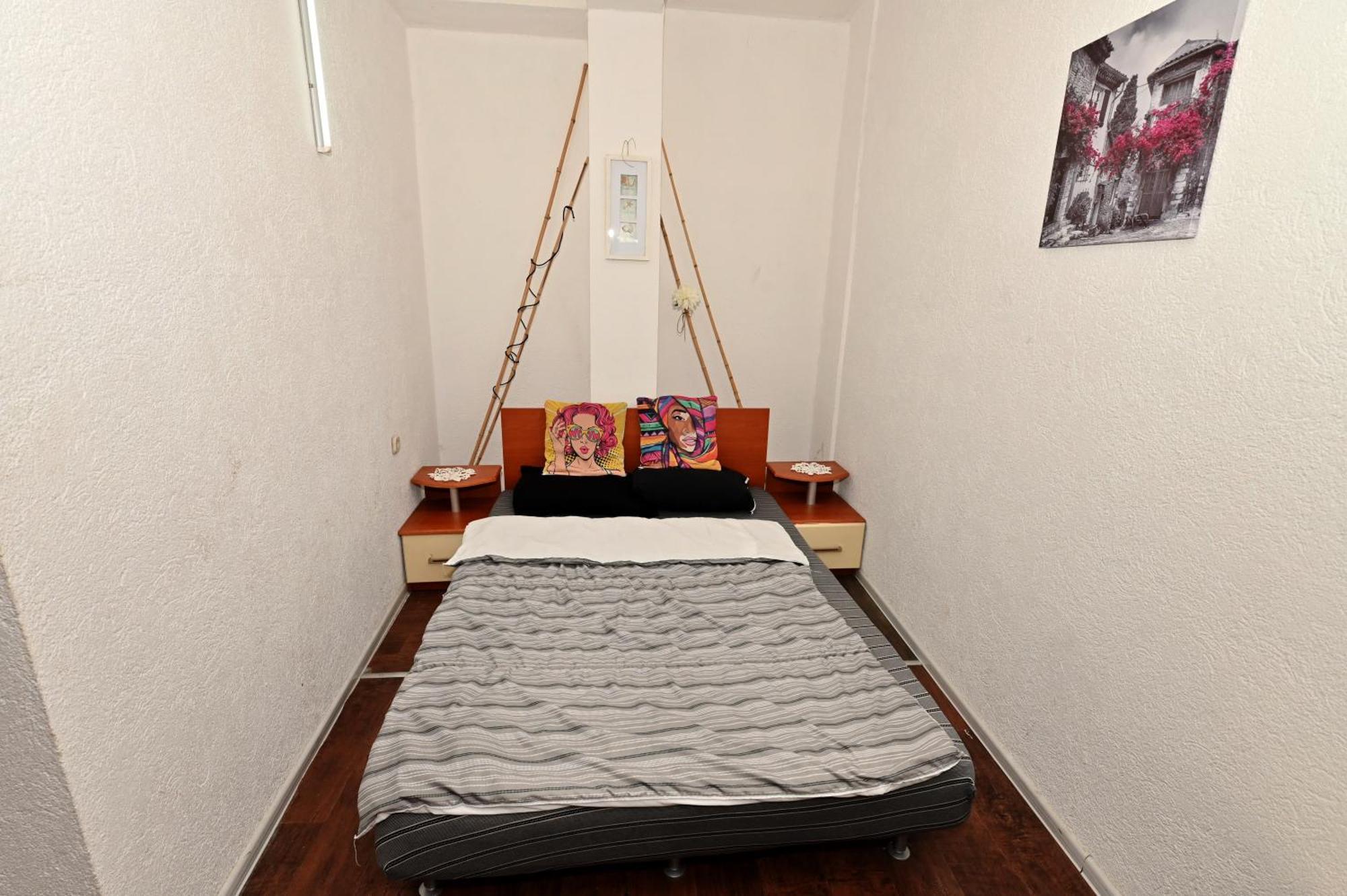 Blue Lake Hostel Ohrid Bagian luar foto